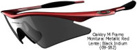 Oakley MFrame Sweep Metallic Red_Black Iridium (09-182)